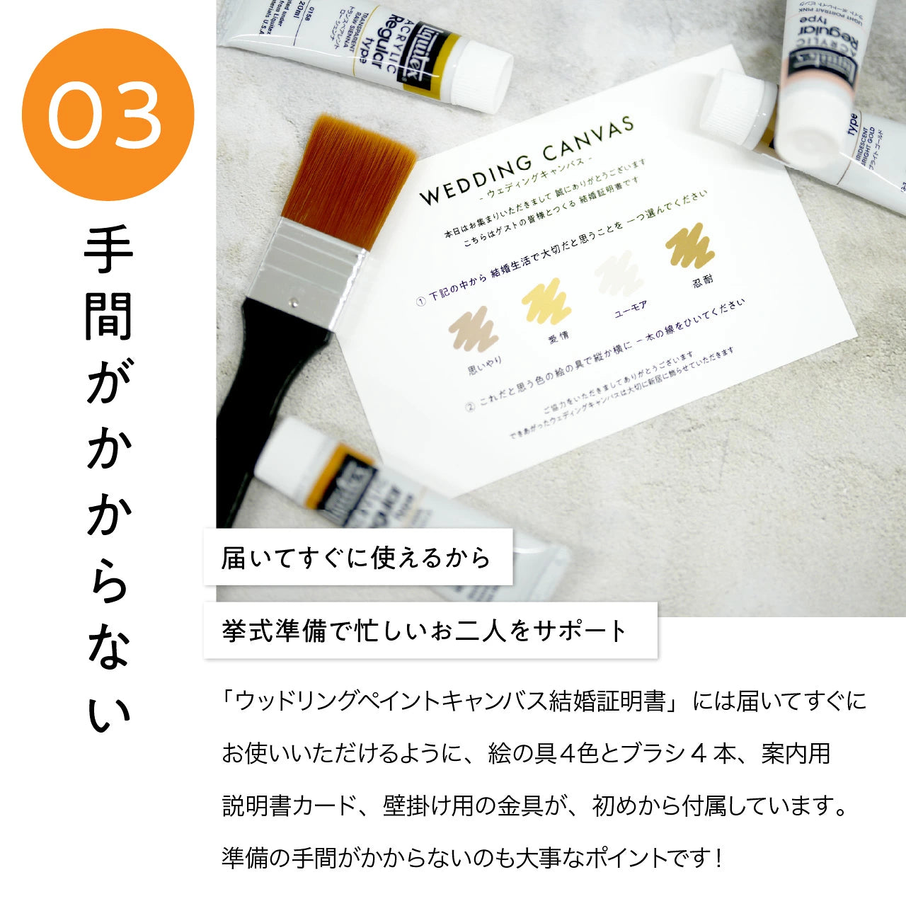 ゲスト参加型 ウッドリングペイントキャンバス 結婚証明書 木製 名入れ 円形 軽量 割れない / LINSL 日本製 【 ブライダル ウェディング 結婚証明書 ノンフレーム 壁掛け 立てかけ ゲスト参加型 インテリア モダン ラウンド アクリル リンスル 】