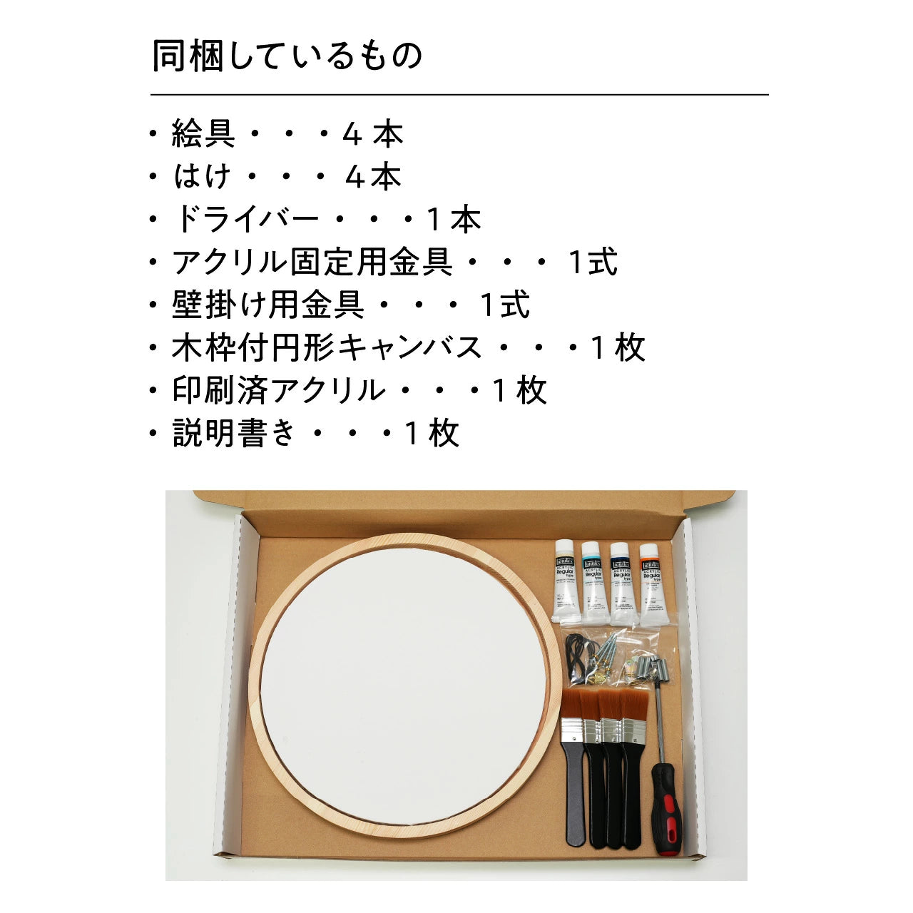 ゲスト参加型 ウッドリングペイントキャンバス 結婚証明書 木製 名入れ 円形 軽量 割れない / LINSL 日本製 【 ブライダル ウェディング 結婚証明書 ノンフレーム 壁掛け 立てかけ ゲスト参加型 インテリア モダン ラウンド アクリル リンスル 】